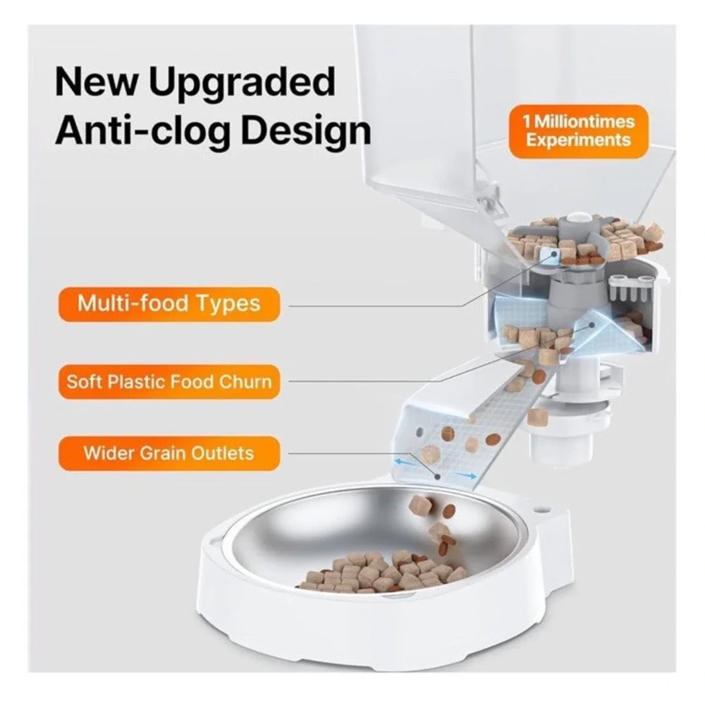 Petsuper Smart Pet Feeder For Dogs & Cats - App Control‎ -New In Box